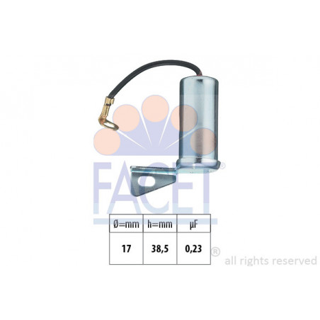 Condensateur d'allumage FACET