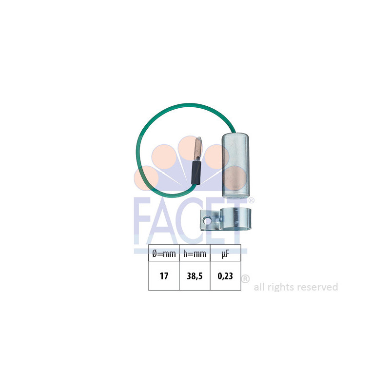 Condensateur d'allumage FACET