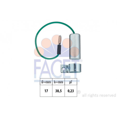 Condensateur d'allumage FACET