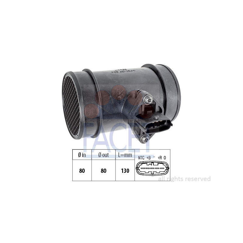 Débitmètre de masse d'air FACET