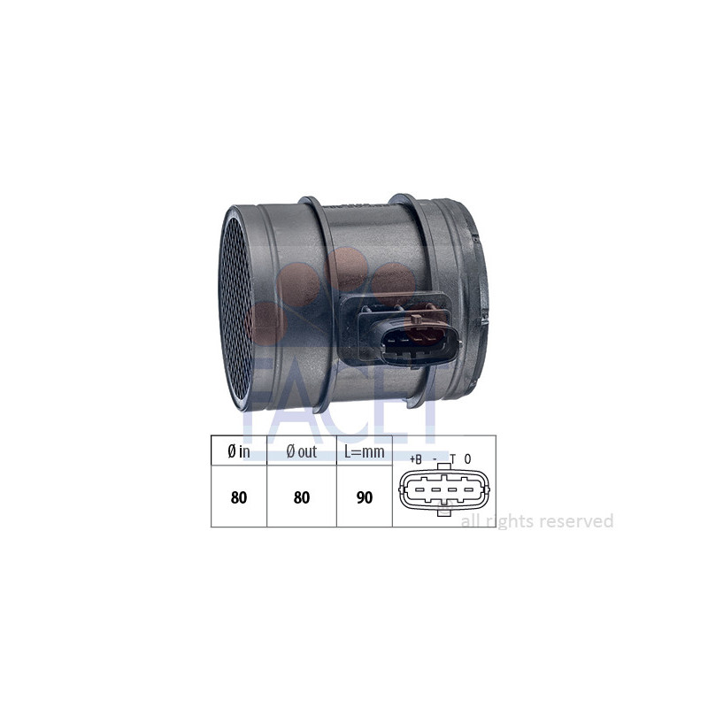 Débitmètre de masse d'air FACET