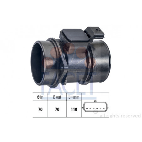 Débitmètre de masse d'air...