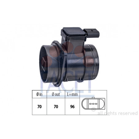 Débitmètre de masse d'air...