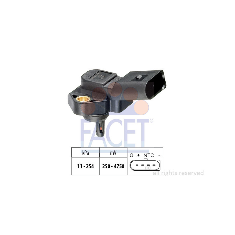 Capteur (pression de suralimentation) FACET