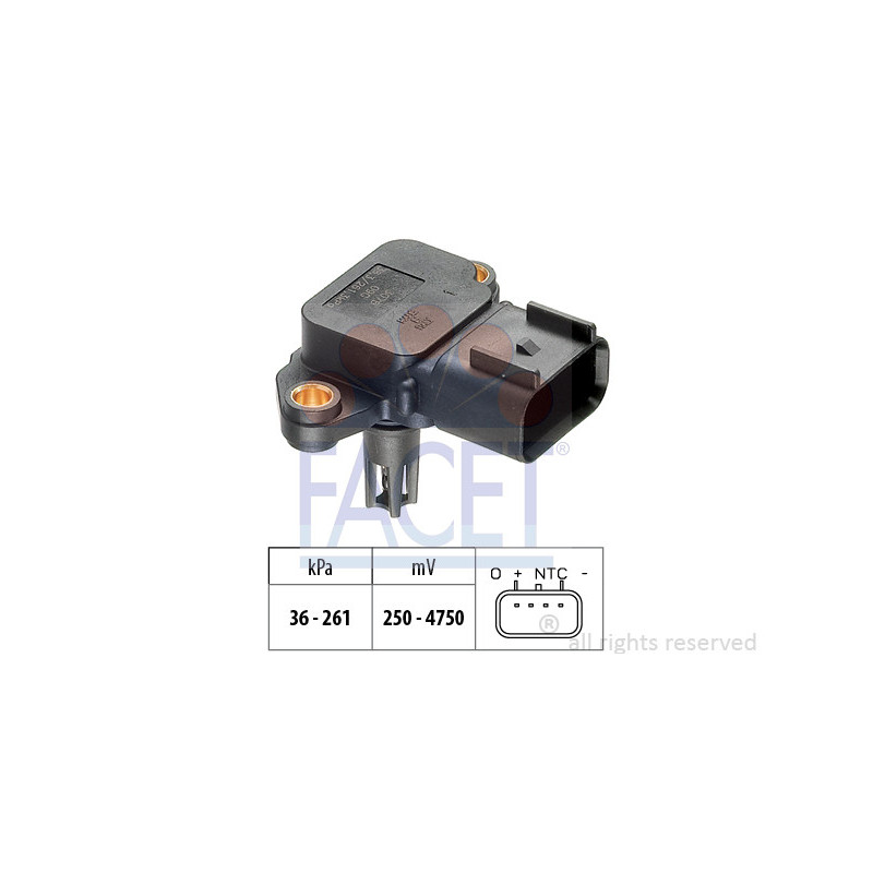 Capteur (pression de suralimentation) FACET