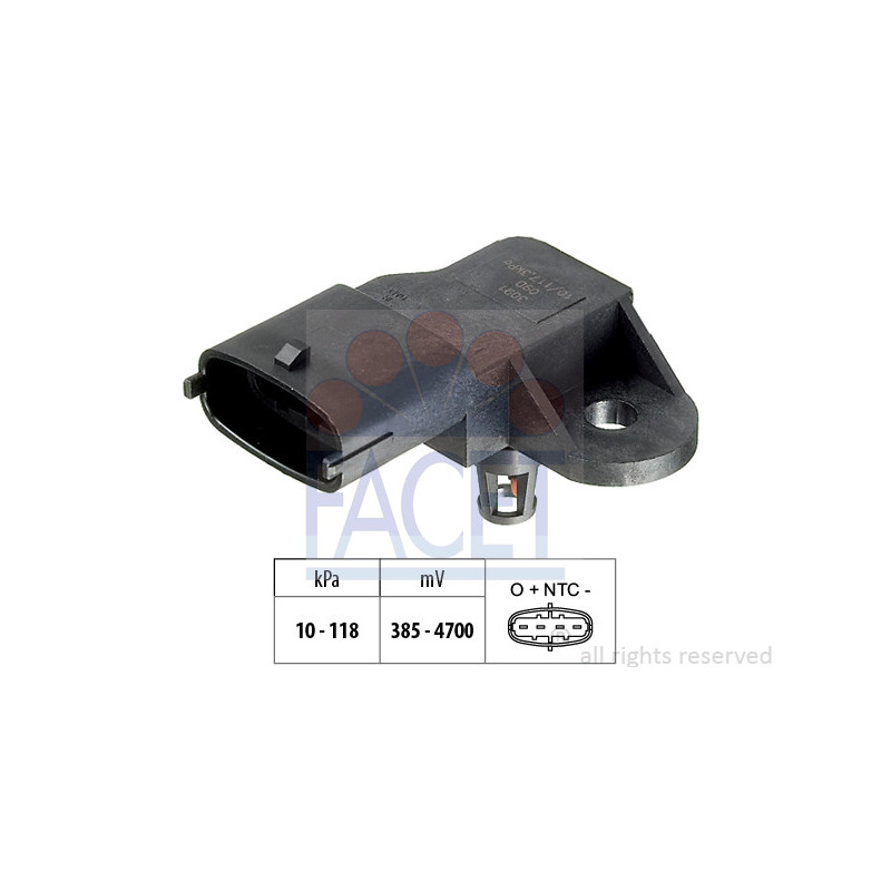 Capteur (pression de suralimentation) FACET