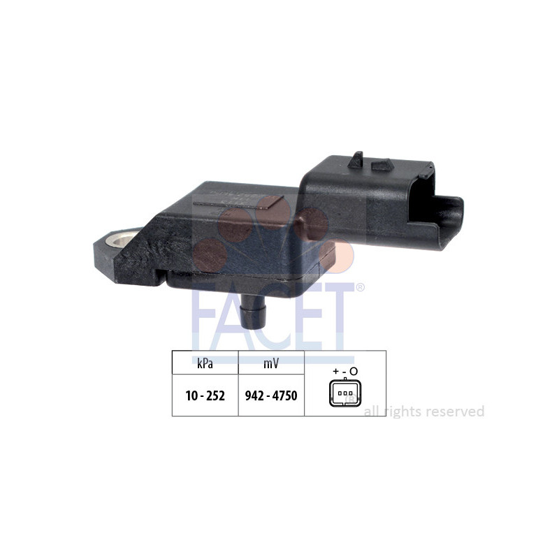 Capteur (pression de suralimentation) FACET