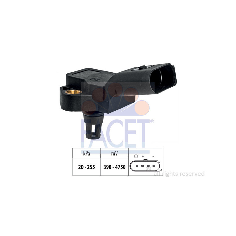 Capteur (pression de suralimentation) FACET