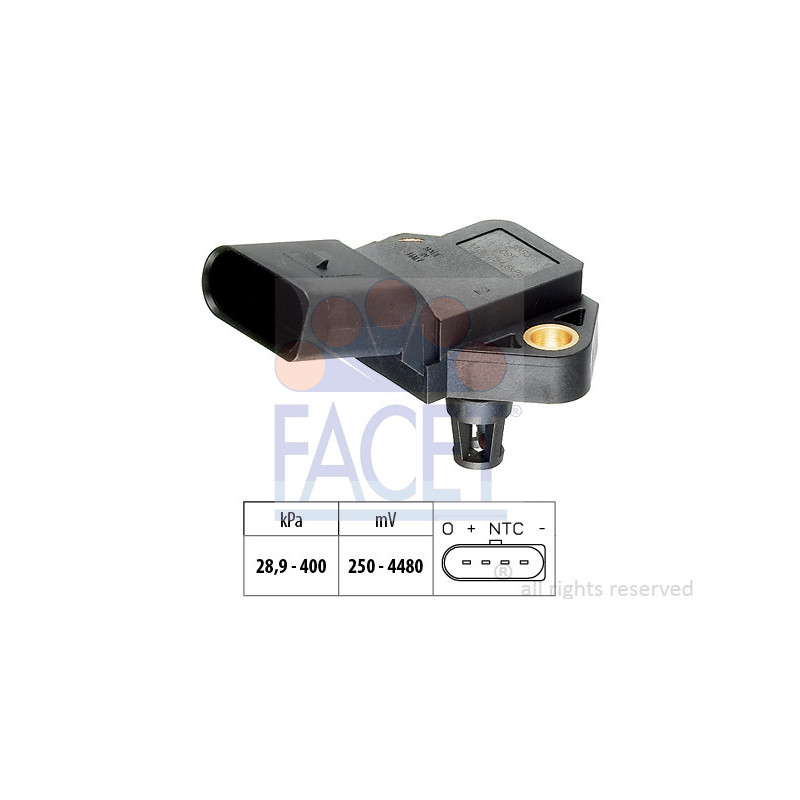 Capteur (pression de suralimentation) FACET