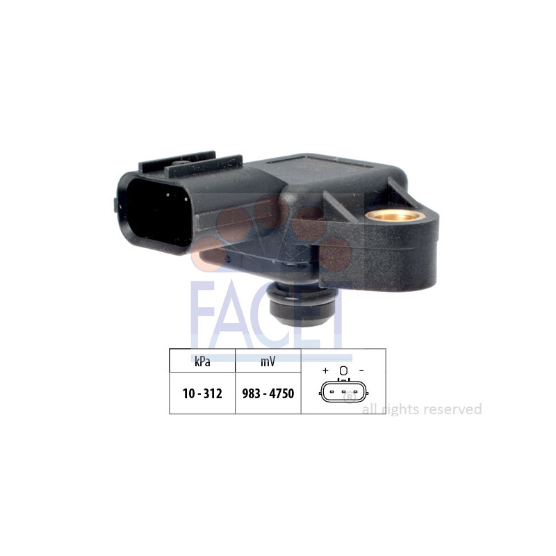 Capteur (pression de suralimentation) FACET