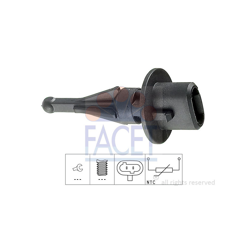 Capteur (température de l'air d'admission) FACET