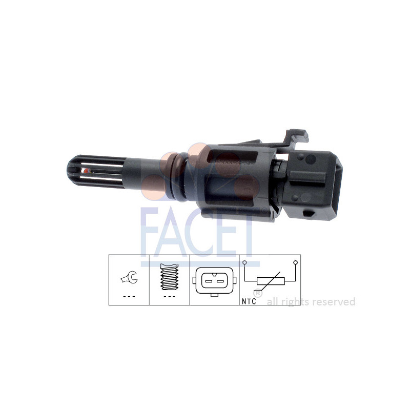 Capteur (température de l'air d'admission) FACET