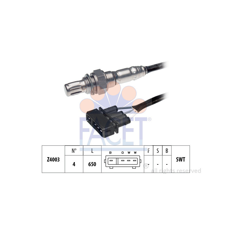 Sonde lambda FACET
