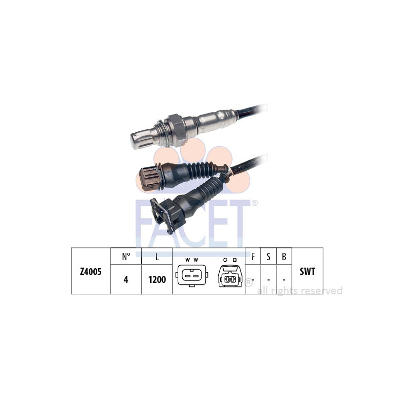 Sonde lambda FACET