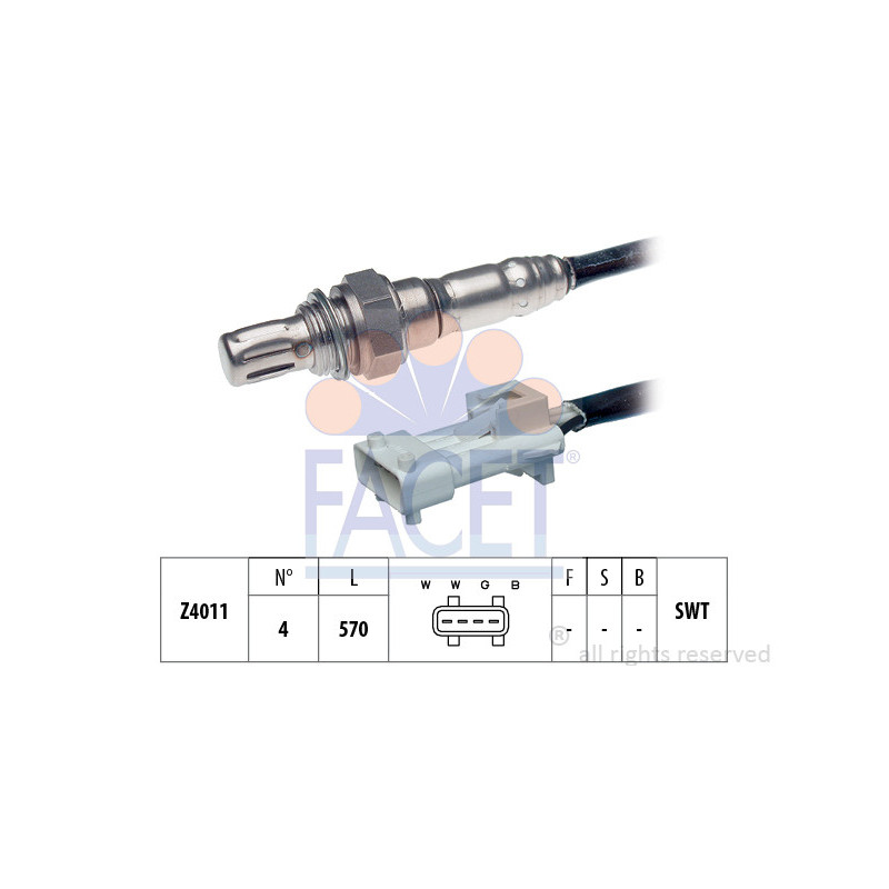 Sonde lambda FACET