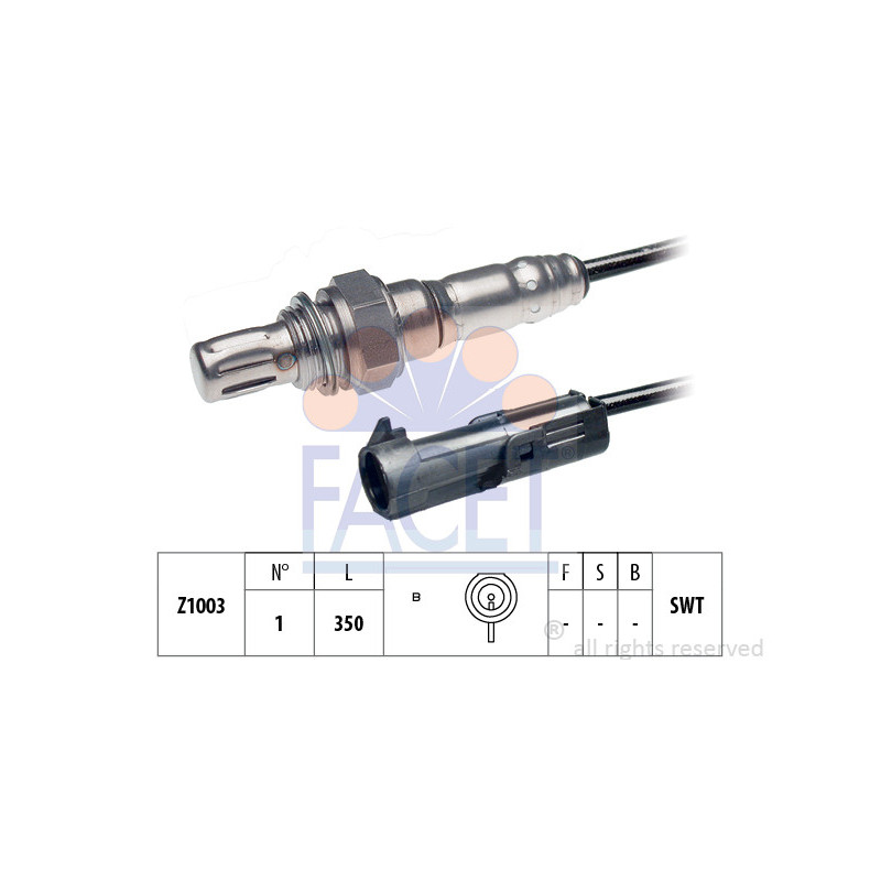 Sonde lambda FACET