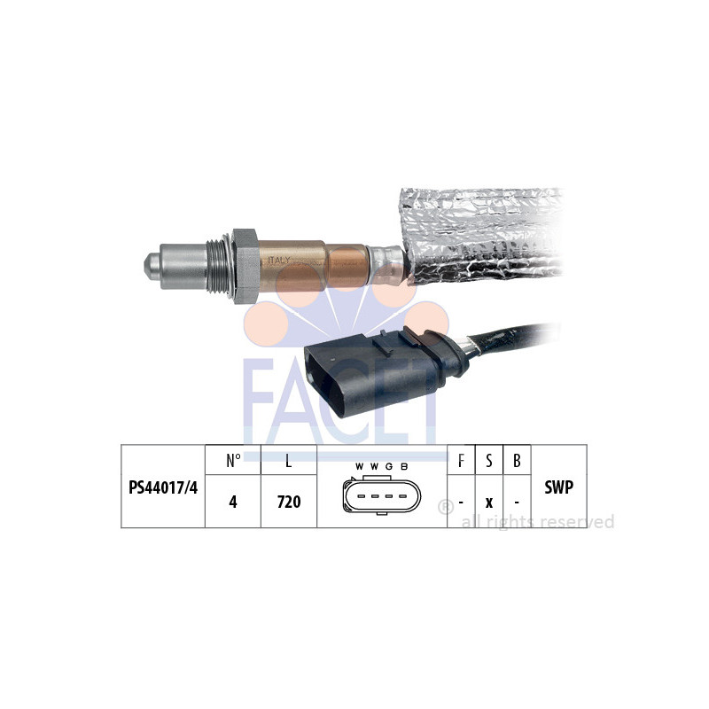 Sonde lambda FACET