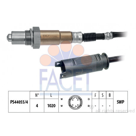 Sonde lambda FACET