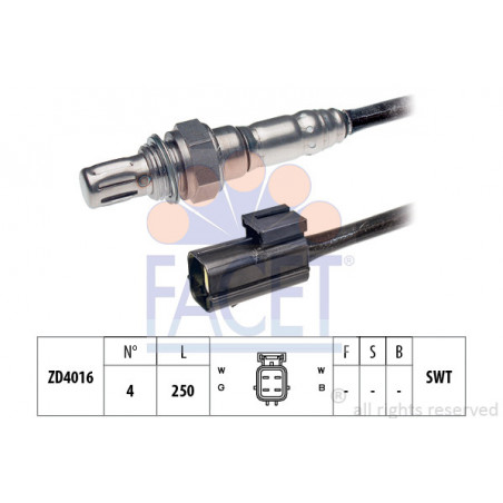 Sonde lambda FACET