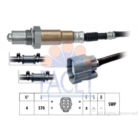 Sonde lambda FACET