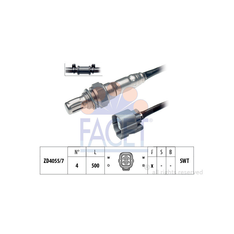 Sonde lambda FACET