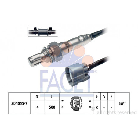 Sonde lambda FACET