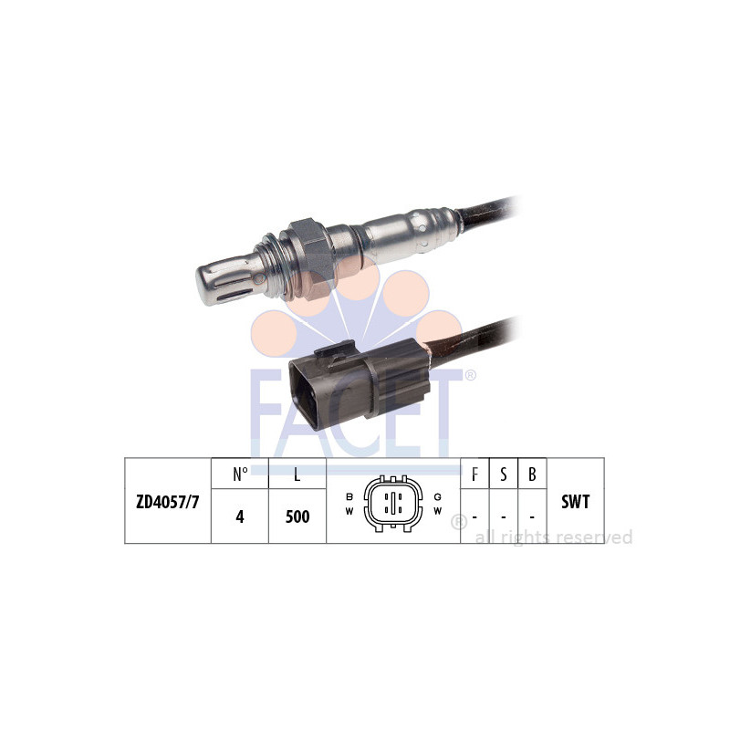 Sonde lambda FACET