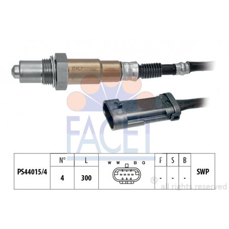Sonde lambda FACET