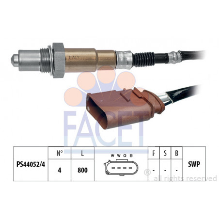Sonde lambda FACET