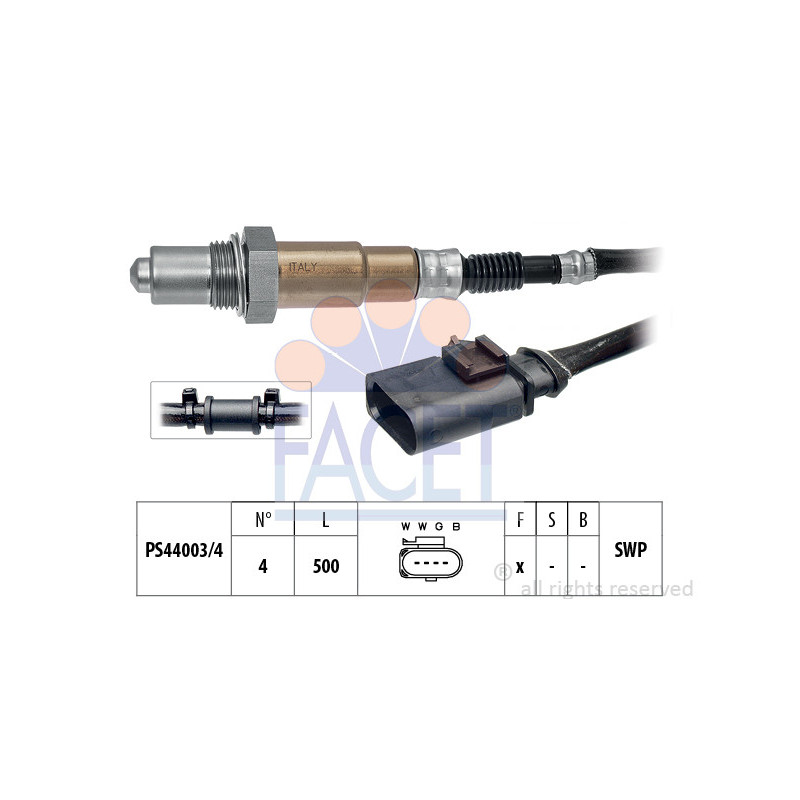 Sonde lambda FACET