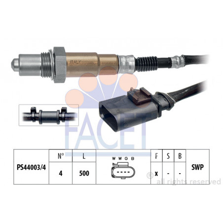 Sonde lambda FACET