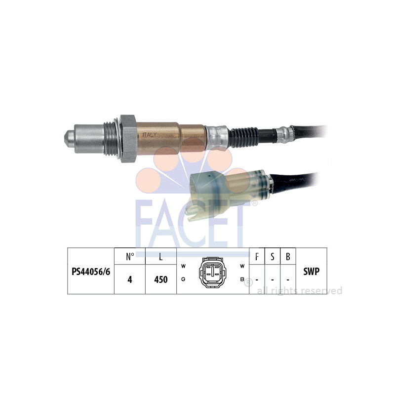Sonde lambda FACET