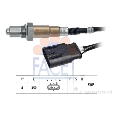 Sonde lambda FACET