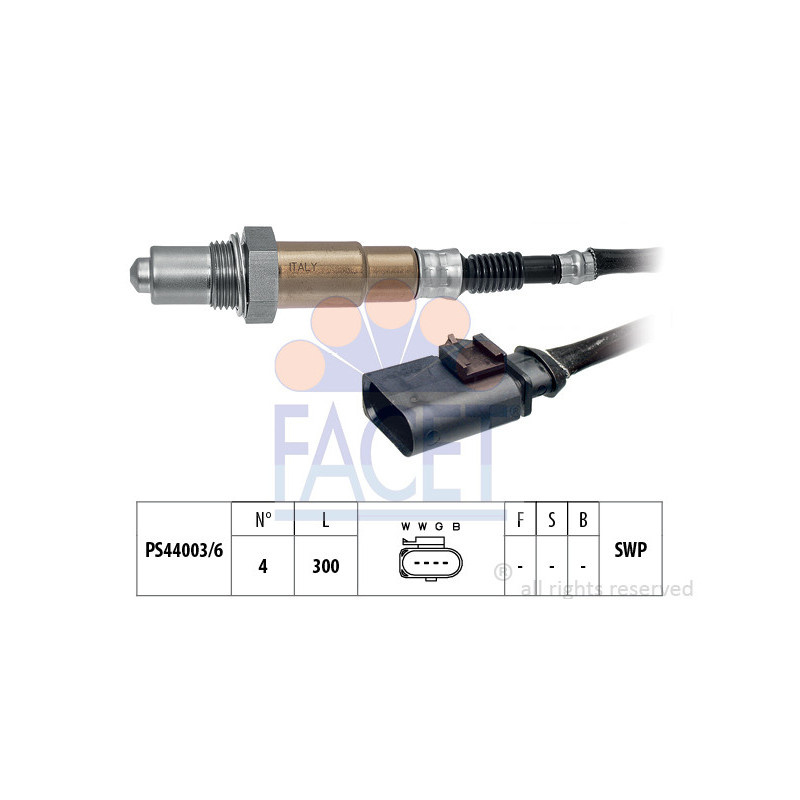 Sonde lambda FACET