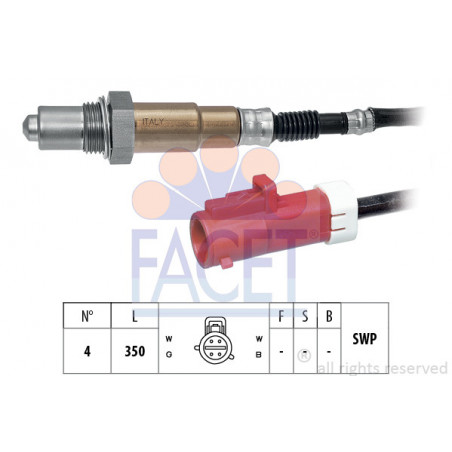 Sonde lambda FACET