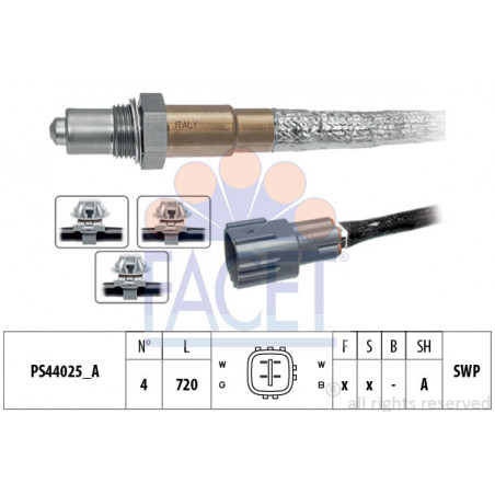 Sonde lambda FACET