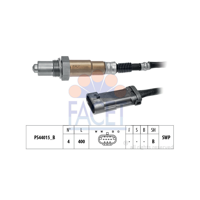 Sonde lambda FACET