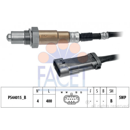 Sonde lambda FACET