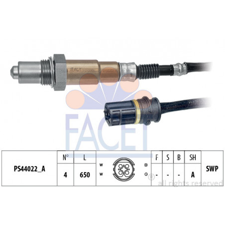 Sonde lambda FACET