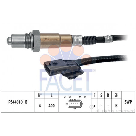 Sonde lambda FACET