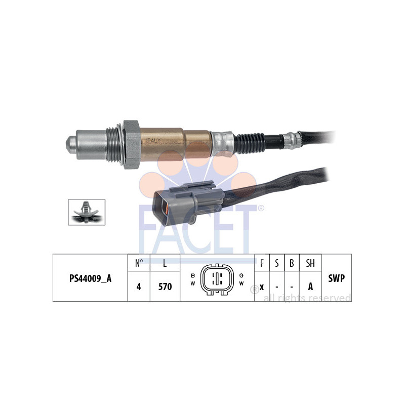 Sonde lambda FACET