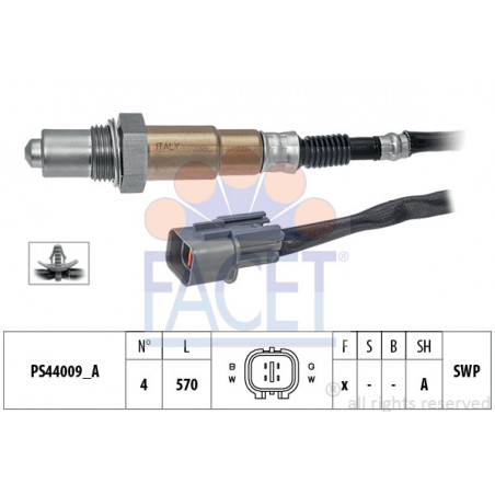 Sonde lambda FACET
