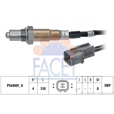 Sonde lambda FACET