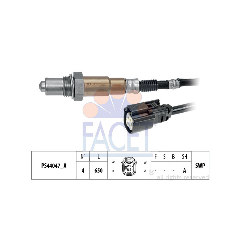 Sonde lambda FACET