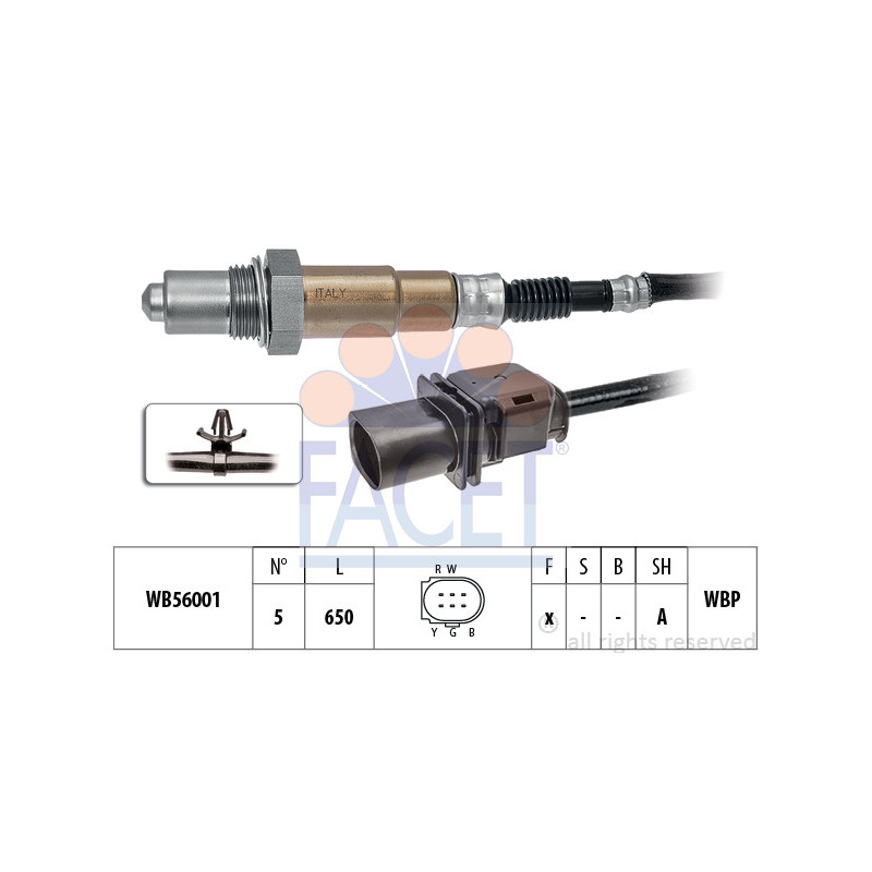 Sonde lambda FACET
