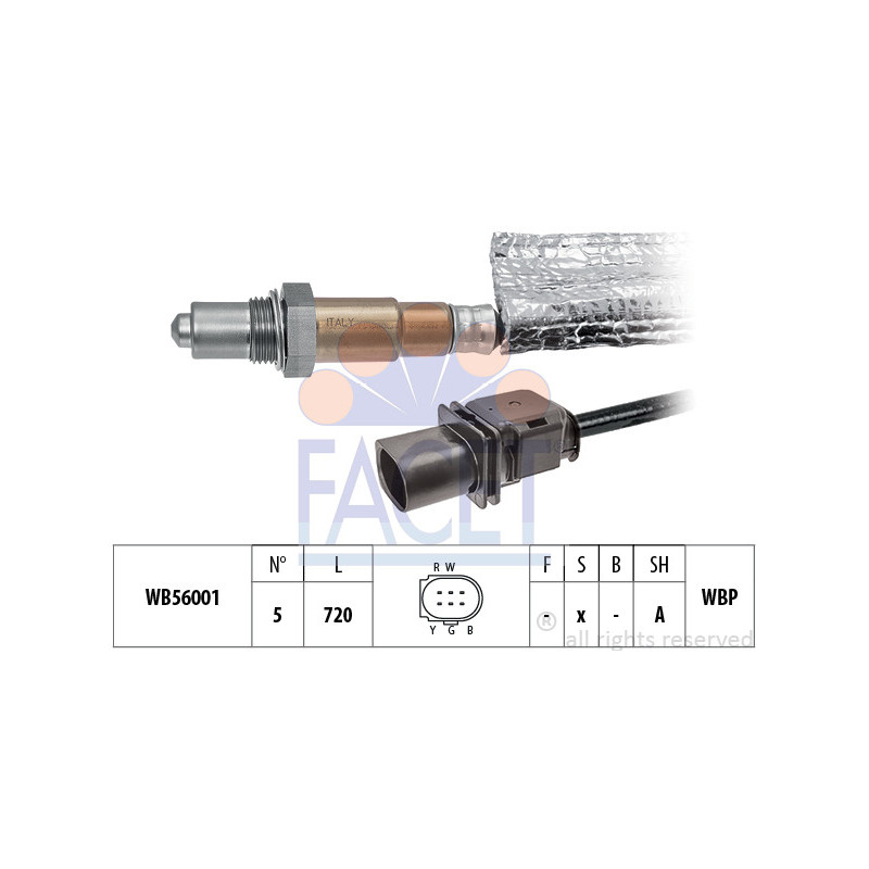 Sonde lambda FACET