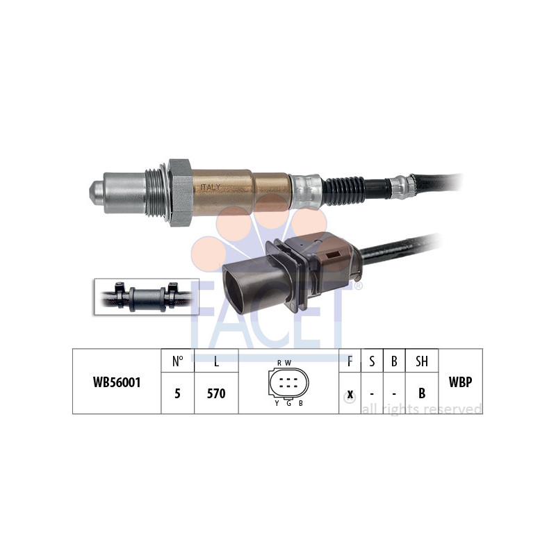 Sonde lambda FACET
