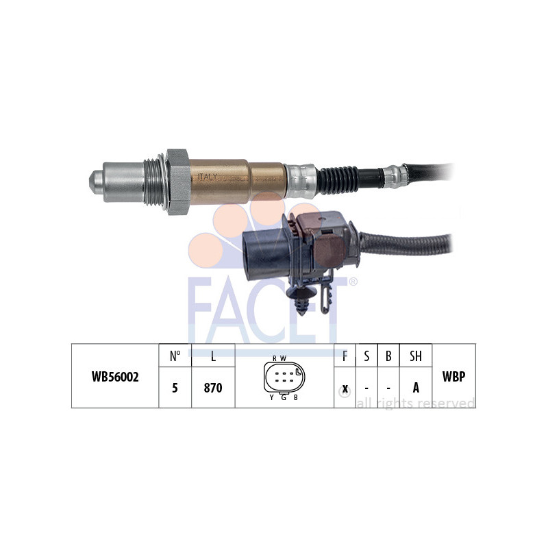 Sonde lambda FACET