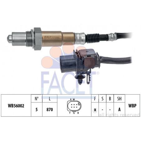 Sonde lambda FACET
