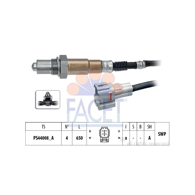Sonde lambda FACET